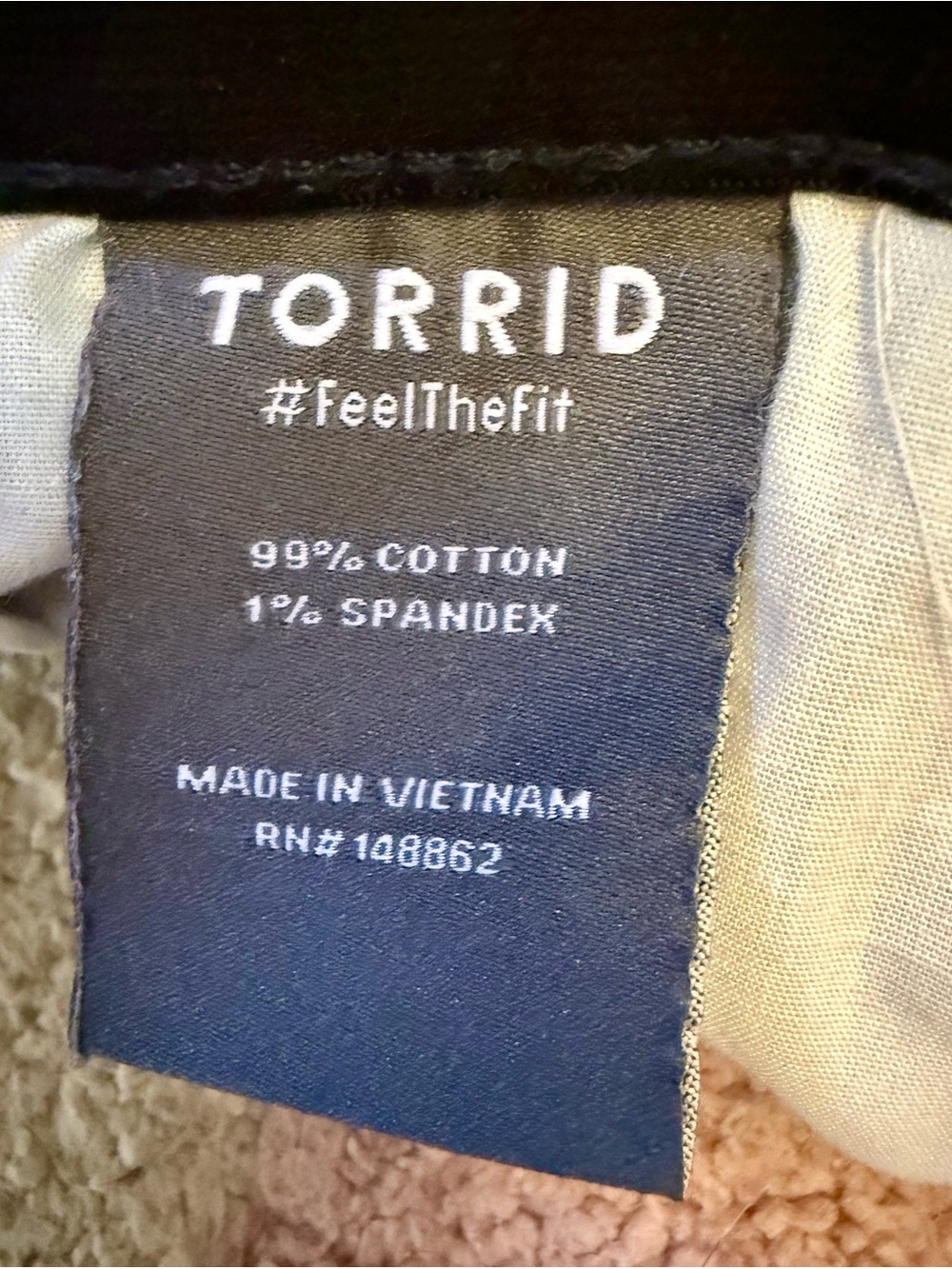 torrid Blue Distressed Frayed Denim Cutoff Shorts - Picture 4 of 4